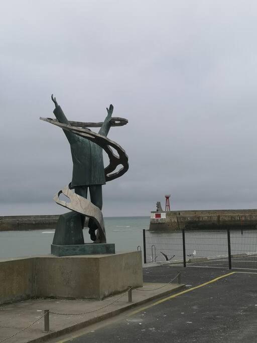 La Maison Du Bonheur Port-en-Bessin-Huppain Exteriör bild